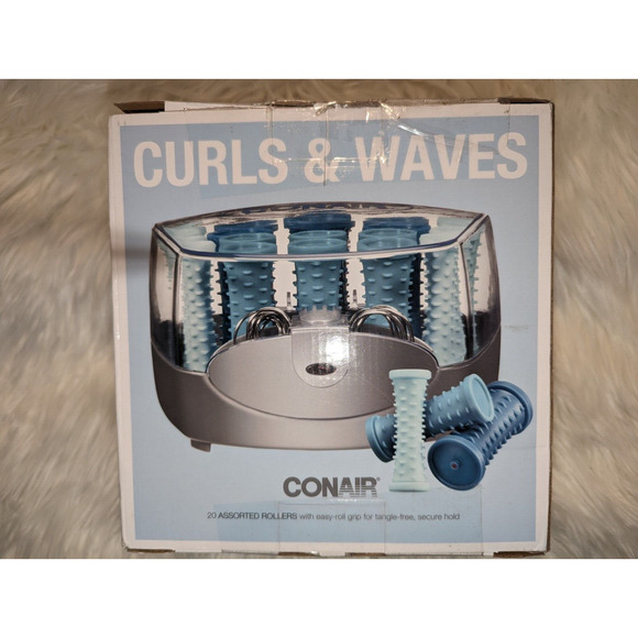 Conair Curls & waves Instant Heat 20 Multi-Size - BLUE - Picture 2 of 6